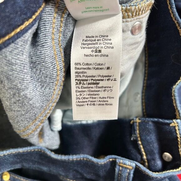 J. Crew Dark Blue Straight Leg Jeans - Picture 8 of 9